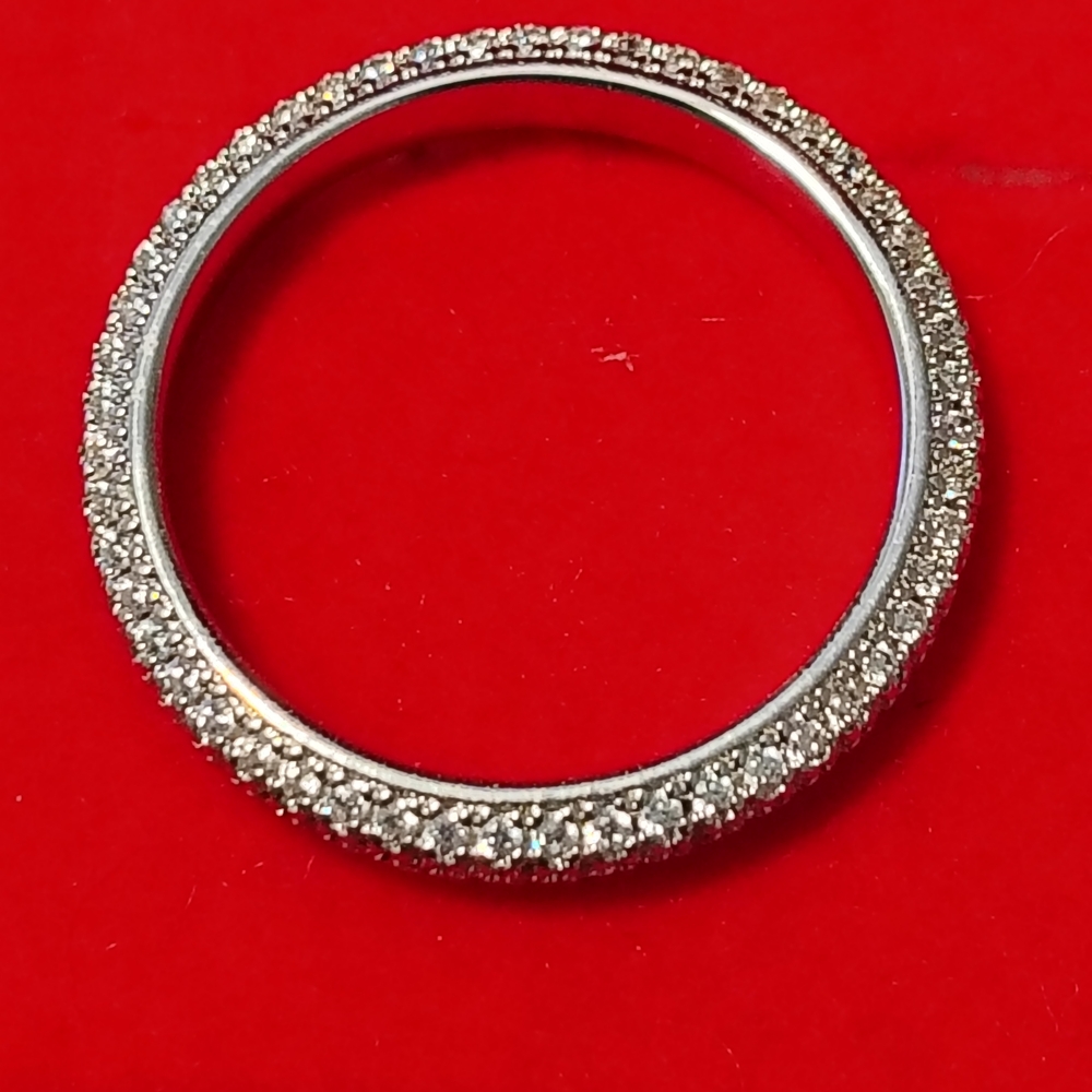 Gra Certified Moissanite Ring - image 3